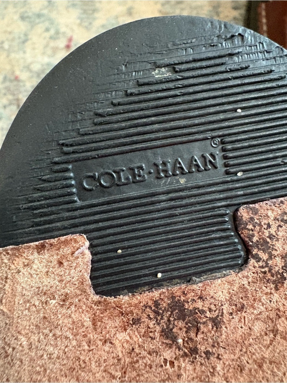 Cole Haan Brown and Black Pinch Tassel Leather Loafers Size 9 D. Classic preppy - Picture 10 of 12